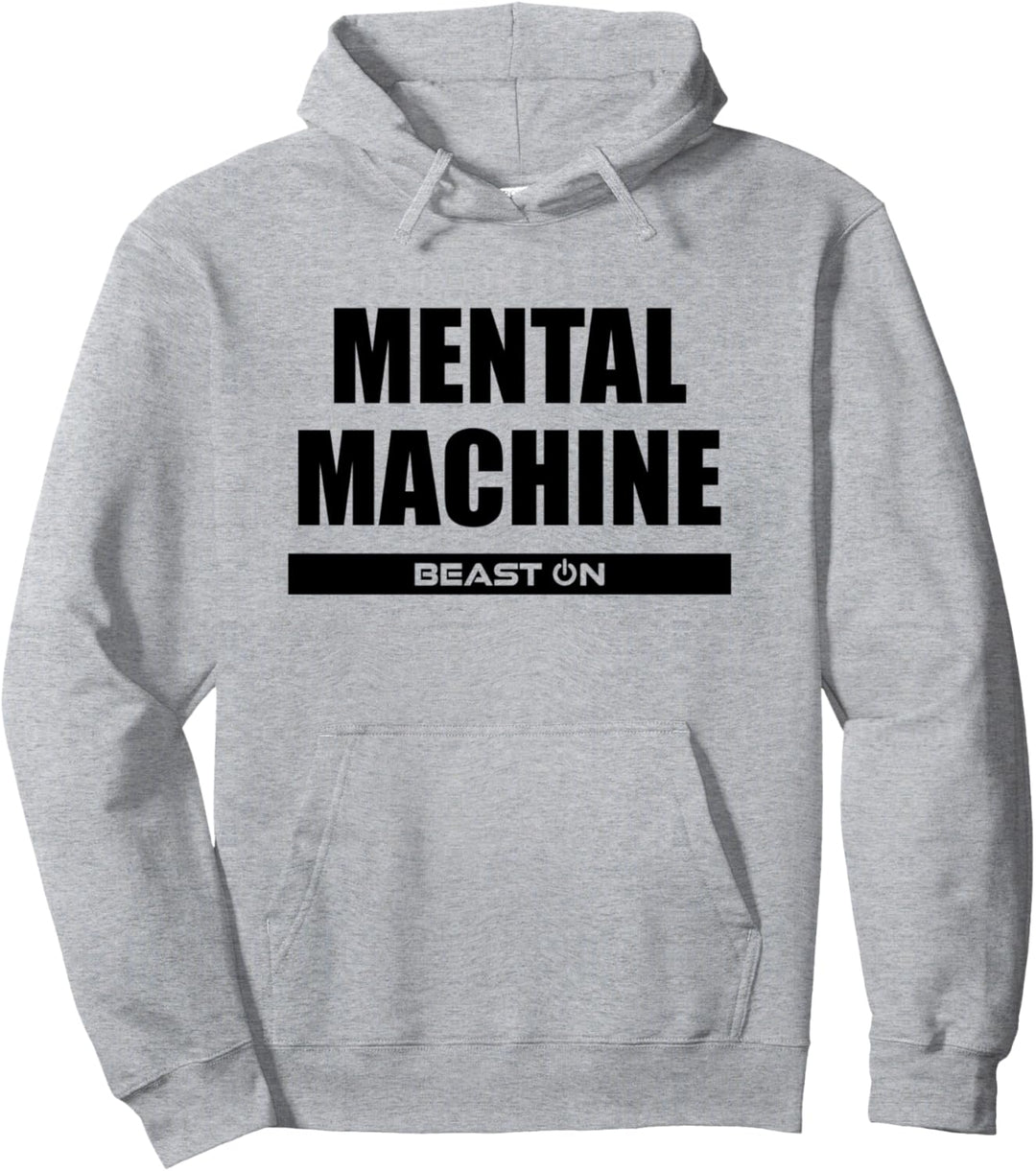 Mental Machine Fitness Workout Gym Bodybuilding Motivation Pullover Hoodie