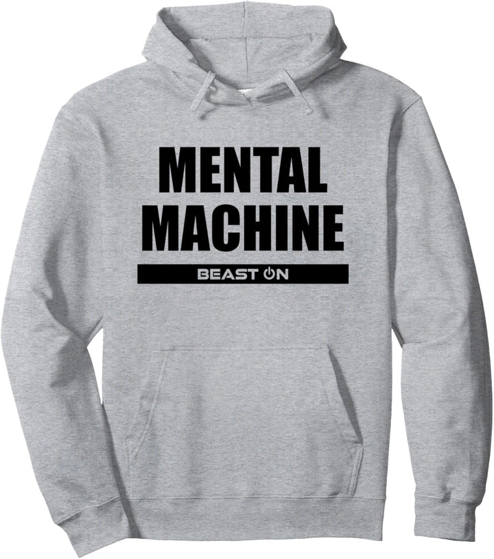 Mental Machine Fitness Workout Gym Bodybuilding Motivation Pullover Hoodie