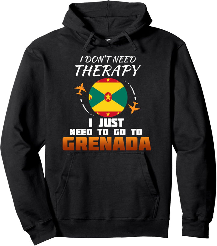 Grenada Flagge I Urlaub Grenada Pullover Hoodie