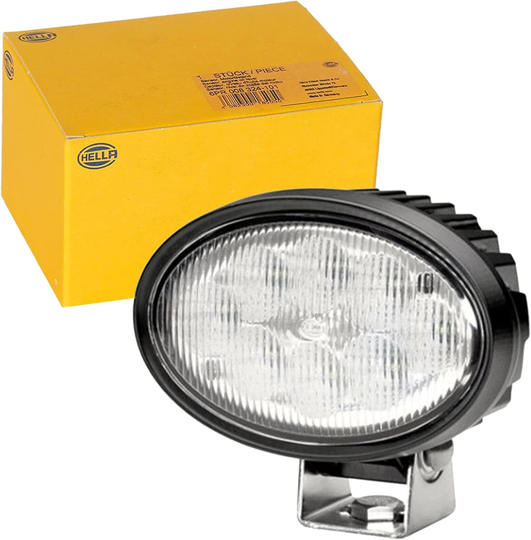 HELLA - LED-Arbeitsscheinwerfer - Oval 100 - 24/12V - 1700lm - Anbau/geschraubt - schwenkbarer Monta