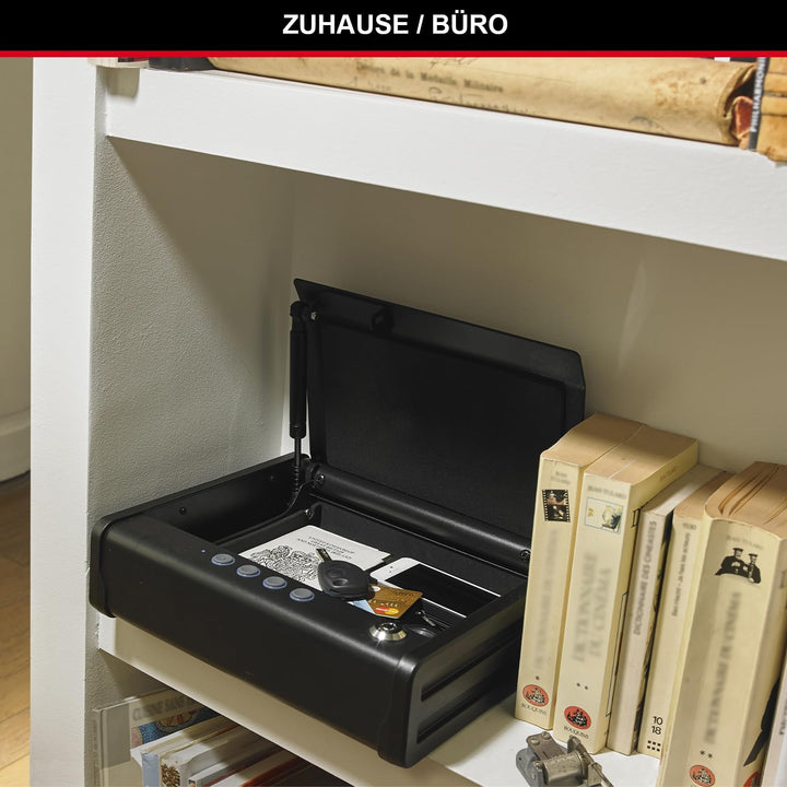 Master Lock Kompakt Tresor mit Zahlenschloss, elektronische Kombination, Ideal für Scheckbücher, Sch