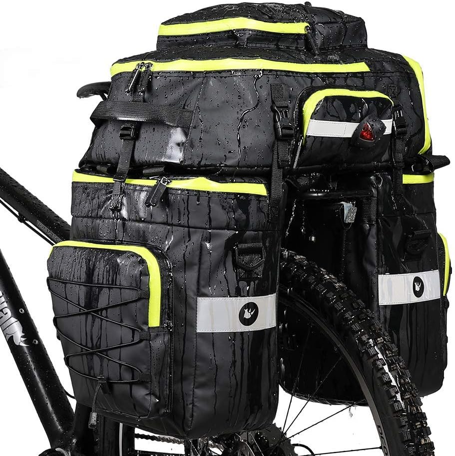 Rhinowalk Fahrradtasche Fahrrad Gepäckträgertasche Set, für Fahrrad Cargo Rack Satteltasche Schulter