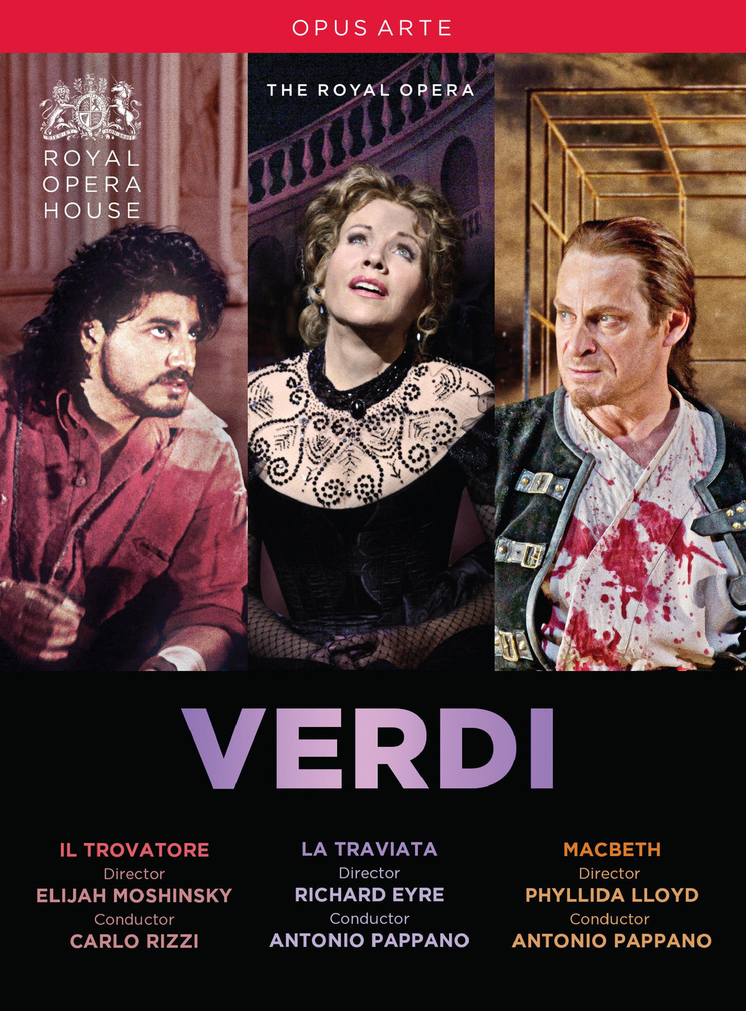 Verdi: Il Trovatore / La Traviata / Macbeth (Royal Opera House), DVD