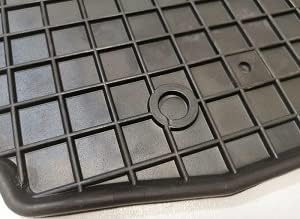 edecor Gummifussmatten Automatten Gummimatten Gummi Fussmatten Satz Set für Opel Zafira Life ab Bj.