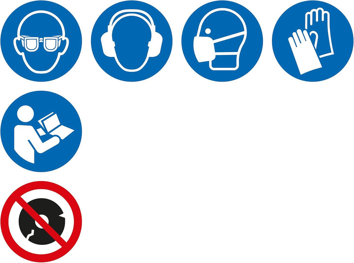 PFERD Fächerscheibe POLIFAN, 10 Stück, 115mm, Z40, X-LOCK (22,23 mm), PSF STEELOX, 67664116 – für ho