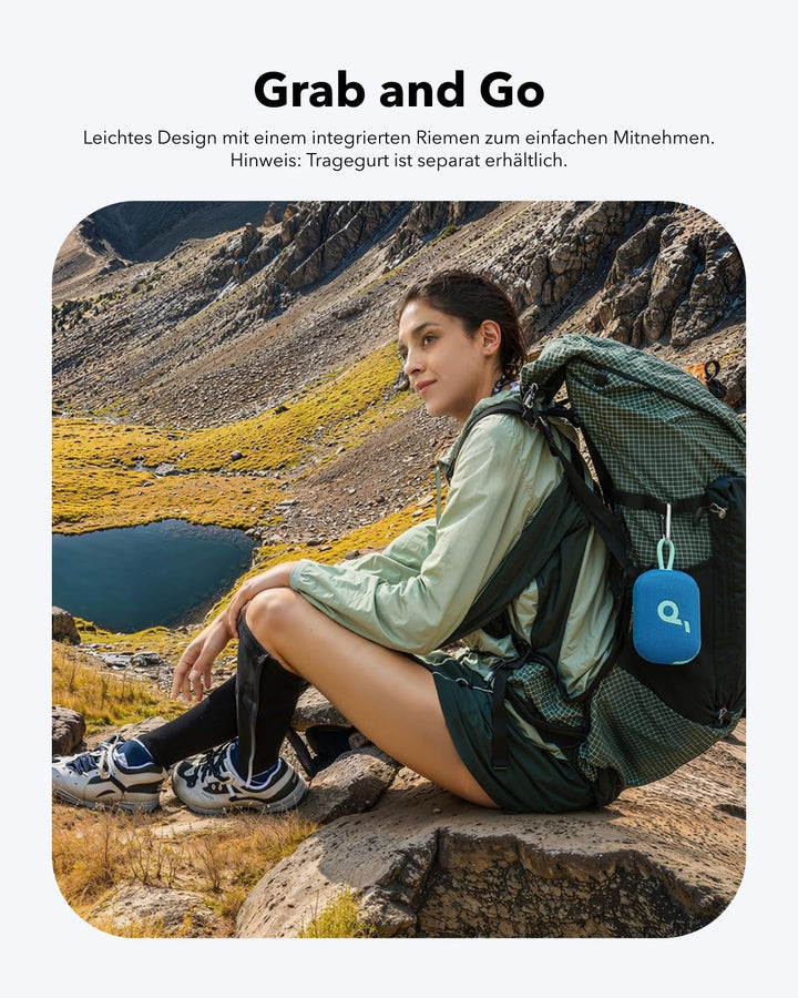 soundcore Select 4 Go Bluetooth Lautsprecher, ultraportabel, bis zu 20h Wiedergabe, IP67 Wasser- und