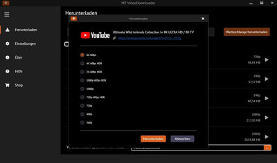 Video und Audio Downloader PRO 2 für YouTube, ARD, ZDF Mediatheken Filme und Musik direkt als MP3 od