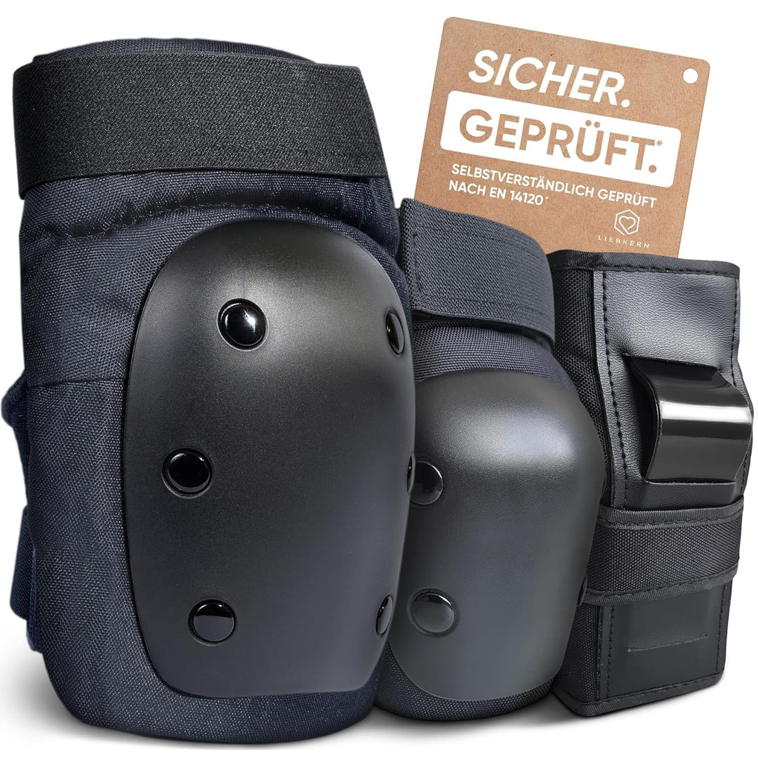 Liebkern Skate Protektoren Set für Erwachsene & Kinder [unisex] - Ideal für Inliner, Skateboard, Sco