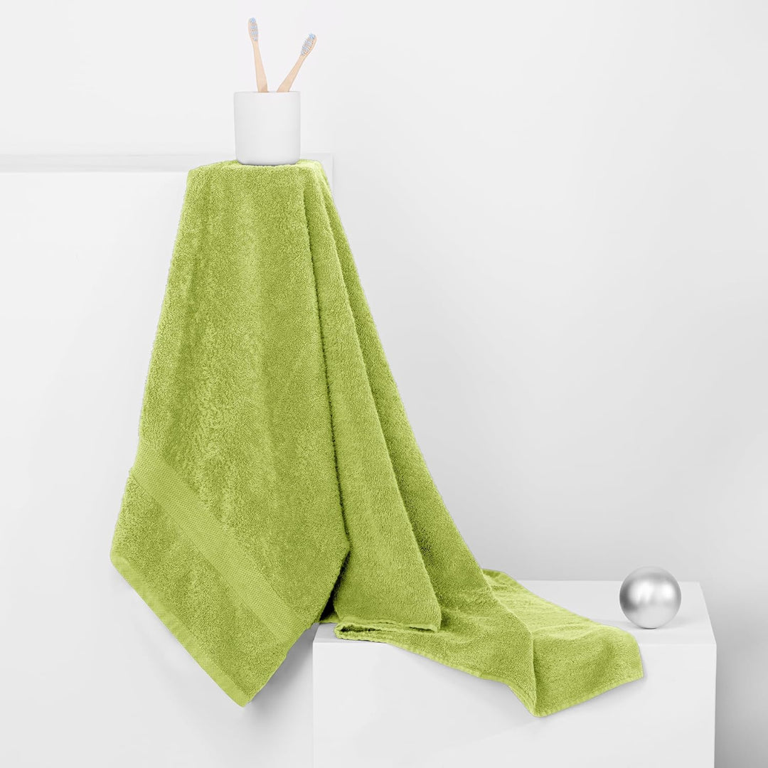 DecoKing 10er Set Baumwolle Qualität 525g/m² 4 Gästehandtücher 30x50 cm 4 Handtücher 50x100 cm und 2