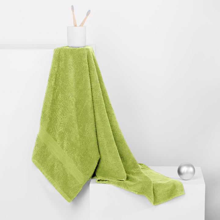 DecoKing 10er Set Baumwolle Qualität 525g/m² 4 Gästehandtücher 30x50 cm 4 Handtücher 50x100 cm und 2