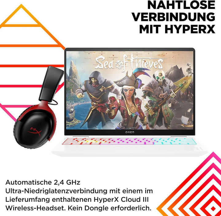 HP OMEN Transcend Gaming Laptop, 14 Zoll 2,8K OLED 120Hz, Intel Core Ultra 7 155H, 16 GB DDR5 RAM, 1
