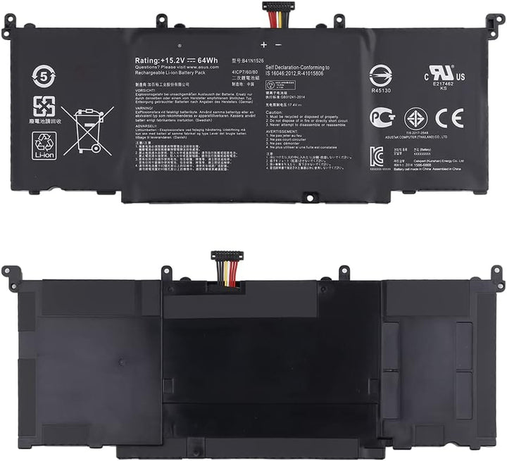 SwarKing Ersatz Akku Kompatibel mit B41N1526 Asus ROG Strix FX60VM FX502VM GL502VT S5 S5V S5VM Serie