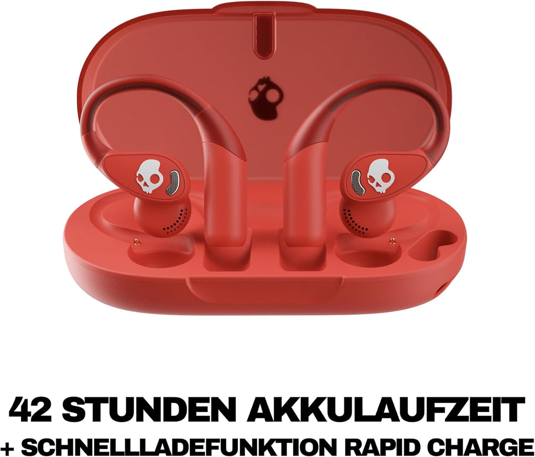 Skullcandy Push 540 Open Drahtlose Bluetooth Open-Ear-Ohrhörer, Kopfhörer, schweiss- und wasserresis