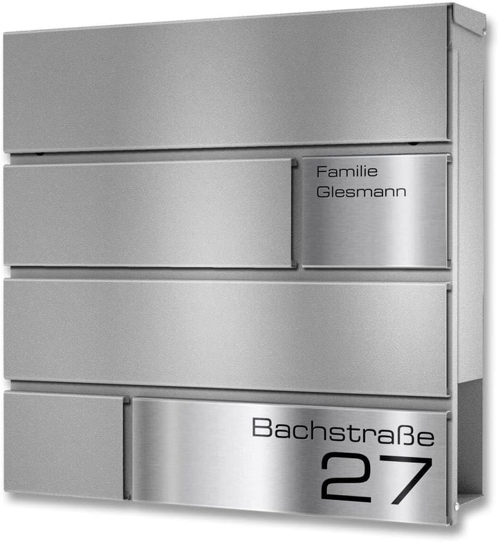 Metzler Briefkasten in Anthrazit Modell G - Pulverbeschichtung in RAL 9007 Graualuminium - Postkaste