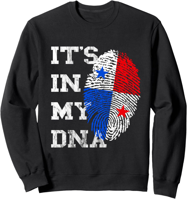 Es Ist In Meiner DNA Panamaer Genetik Panama Wurzeln Sweatshirt