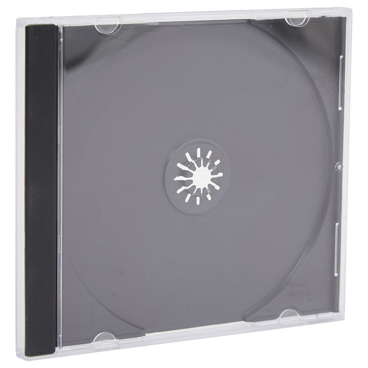 Dragon Trading CD- / DVD- / Blu-Ray-Hüllen mit 10,4 mm Rücken für 1 Disc mit schwarzem Einsatz, 5 St