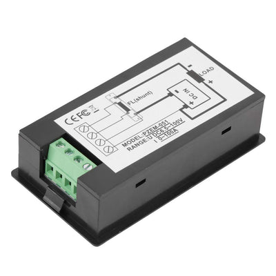 Spannungs-Stromzähler PEACEFAIR PZEM-051 DC 6.5-100V Digitaler Stromzähler(100A Current Shunt)