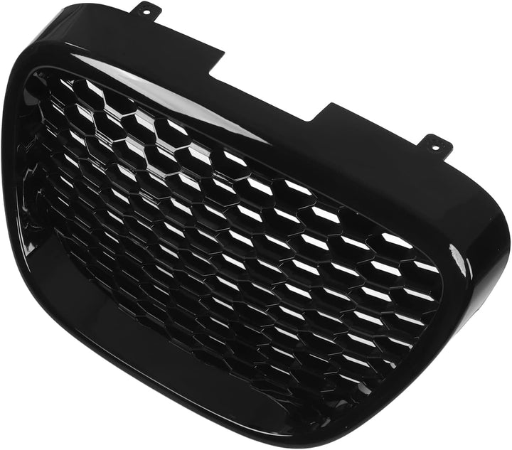 Motorhaube Lüftungsgitter Abdeckung Kühlergrill 1133007 Glänzend Schwarz Hitzebeständiger Stossfänge