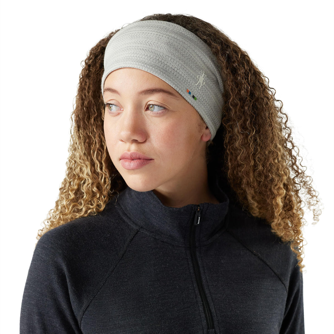 Smartwool NTS Mid 250 Reversible Headband 1 stück (1er Pack) Light Gray Color Shift, 1 stück (1er Pa