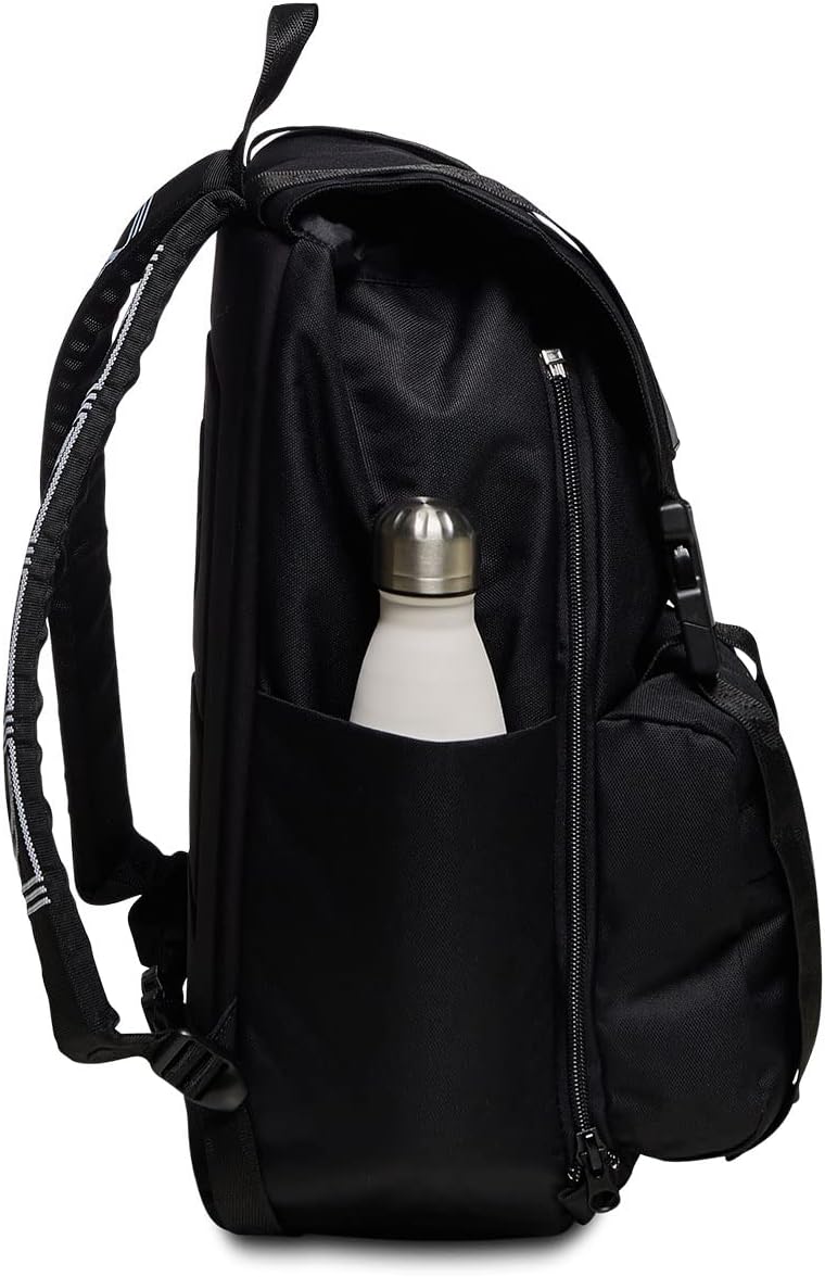 INVICTA Rucksack - URBAN X, Schwarz - Tablet-Tasche - Arbeit und Freizeit, Büro - ECO Material Stoff