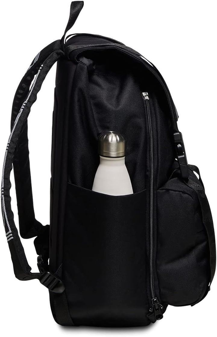 INVICTA Rucksack - URBAN X, Schwarz - Tablet-Tasche - Arbeit und Freizeit, Büro - ECO Material Stoff