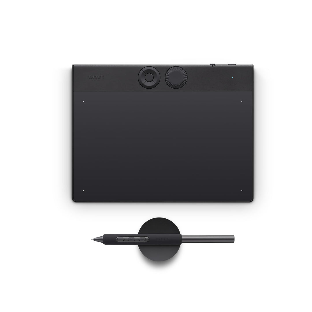 Wacom Intuos Pro Small Zeichentablett – Kompaktes Grafiktablett inkl. Wacom Pro Pen 3, leicht & mobi