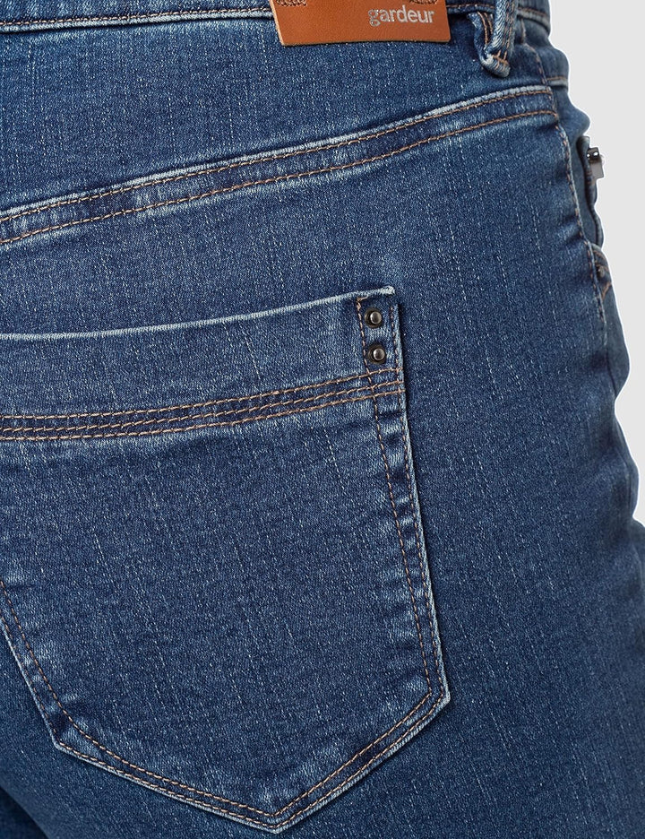 Atelier GARDEUR Damen Zuri Wondershape Jeans 34 Blau (Dark Stone 168), 34 Blau (Dark Stone 168)