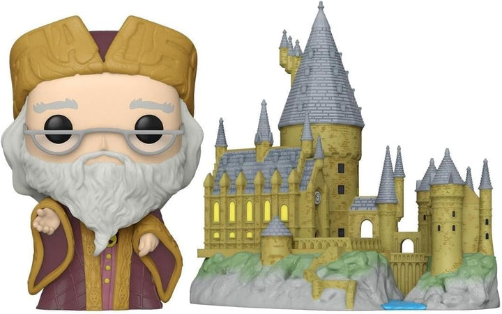 Funko Pop! Town: HP Anniversary - Albus Dumbledore mit Hogwarts - Harry Potter - Vinyl-Sammelfigur -