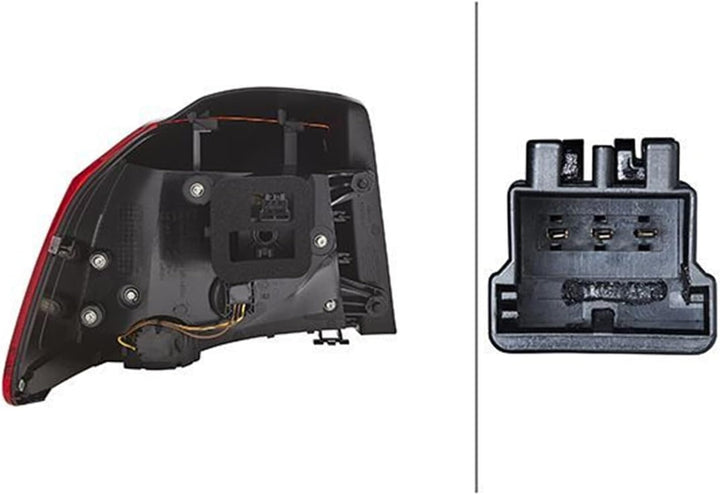 HELLA 2SD 010 408-081 Heckleuchte - LED - äusserer Teil - rechts - für u.a. VW Golf VI (5K1) - GTD,