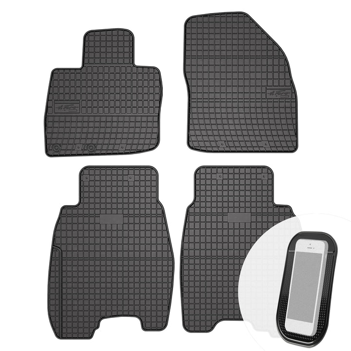 Gummimatten Auto Fussmatten Gummi Automatten Passgenau 4-teilig Set - passend für Honda Civic 8 2006