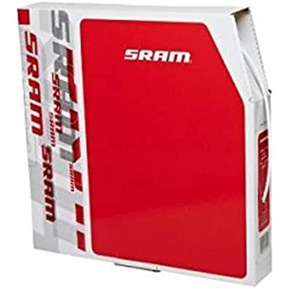 Sram MTB Pitstop Derailleur Cable Housing in File Box - 4 mm/30 m Long, Black Weiss, Weiss