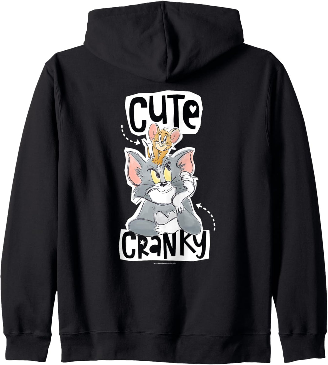 Tom and Jerry Cute and Cranky Kapuzenjacke