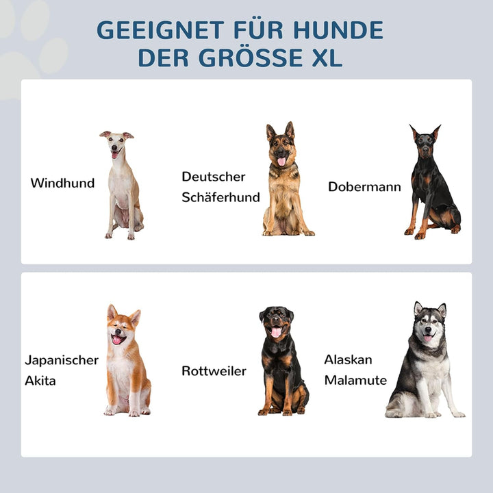 PawHut Hunde Fressnapf mit Staumraum 2 Näpfen Futterstation Edelstahlnapf Katzenapf Edelstahl Grau 6