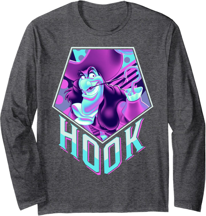 Disney Peter Pan Captain Hook Pop Art Langarmshirt
