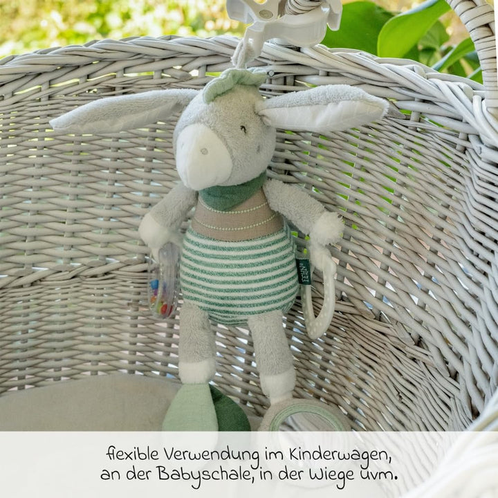 Fehn Hänge-Spielzeug/Activity-Spieltier zum Aufhängen - Eselchen, Eselchen