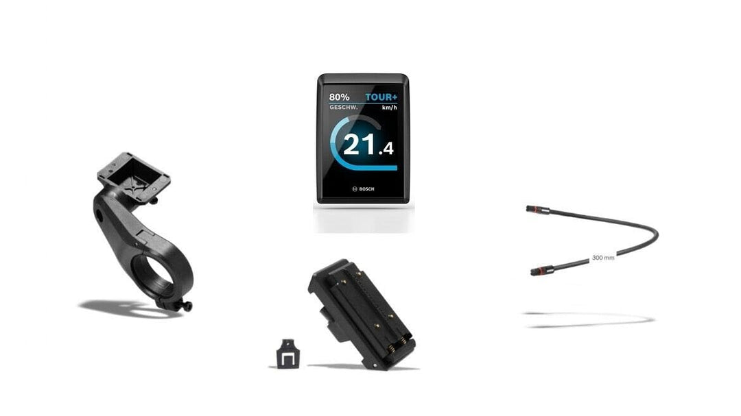 Nachrüstkit Display Kiox 500 mit 1-Arm-Halter Kit 31,8mm für Bosch SMART System BES3 Set (BHU3700) +