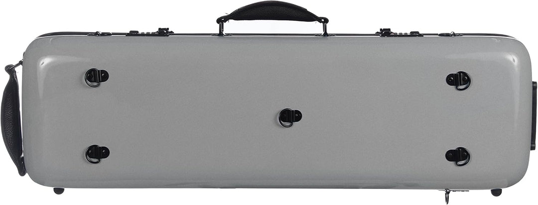 Geigenkoffer Glasfaser Safe Oblong 4/4 silbern M-Case