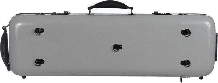Geigenkoffer Glasfaser Safe Oblong 4/4 silbern M-Case