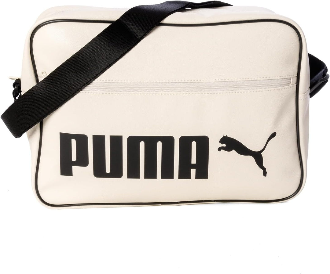 PUMA Umhängetasche Campus Reporter Retro Schultertasche 76642 01 schwarz Einheitsgrösse Alpine Snow,