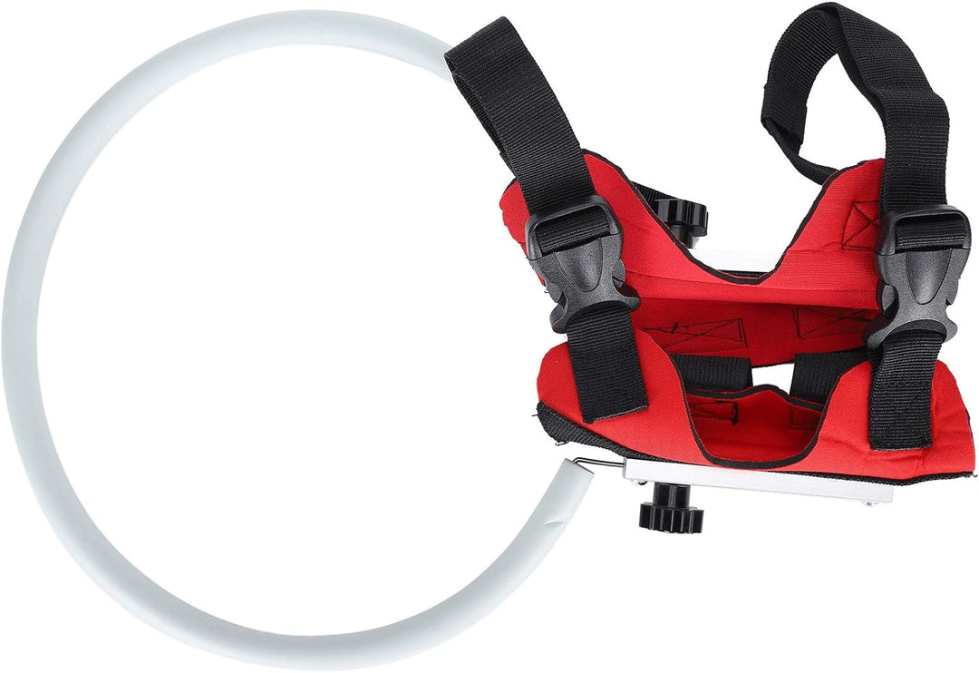 Redxiao~ 【𝐅𝐫𝐮𝐡𝐥𝐢𝐧𝐠 𝐕𝐞𝐫𝐤𝐚𝐮𝐟】 Blind Dog Harness Weste, Blind Dog Anti-Collision Ring, rote Farbe Leich