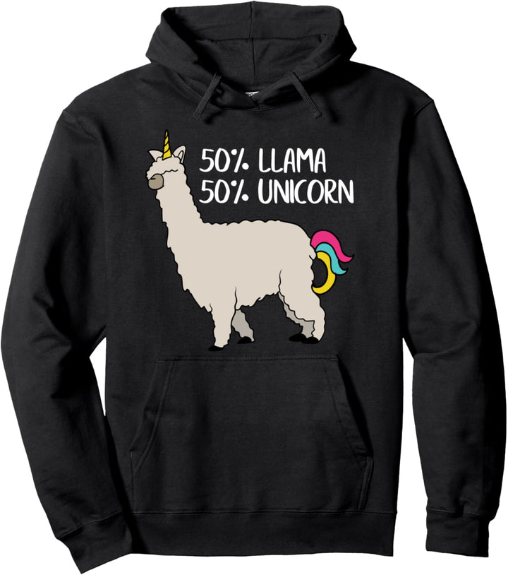 Lustiges Sprüche Pulli Geschenk mit Alpaka- bzw Lama-Motiv Pullover Hoodie