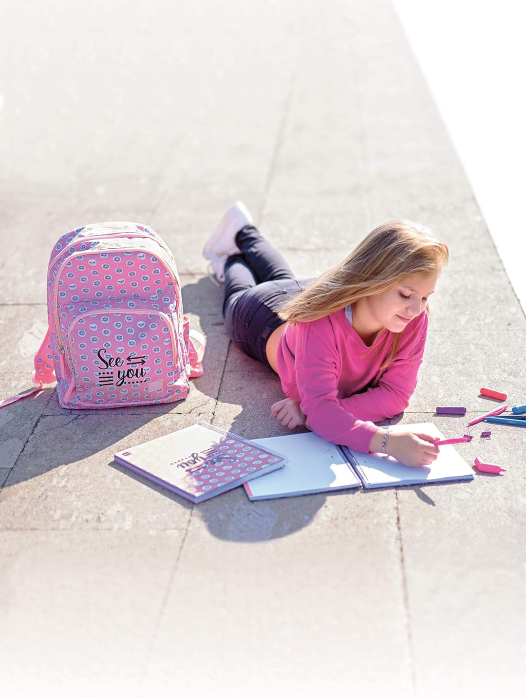 Miquelrius Miquelrius See You Kinder-Rucksack 42 Centimeters 23 Pink (Rosa) Pink (Rosa) 42 centimete