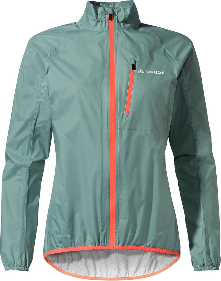 VAUDE Women's Drop Jacket III| Leichte Regenjacke - Wasserdicht & Federleicht | Ceplex active Techno
