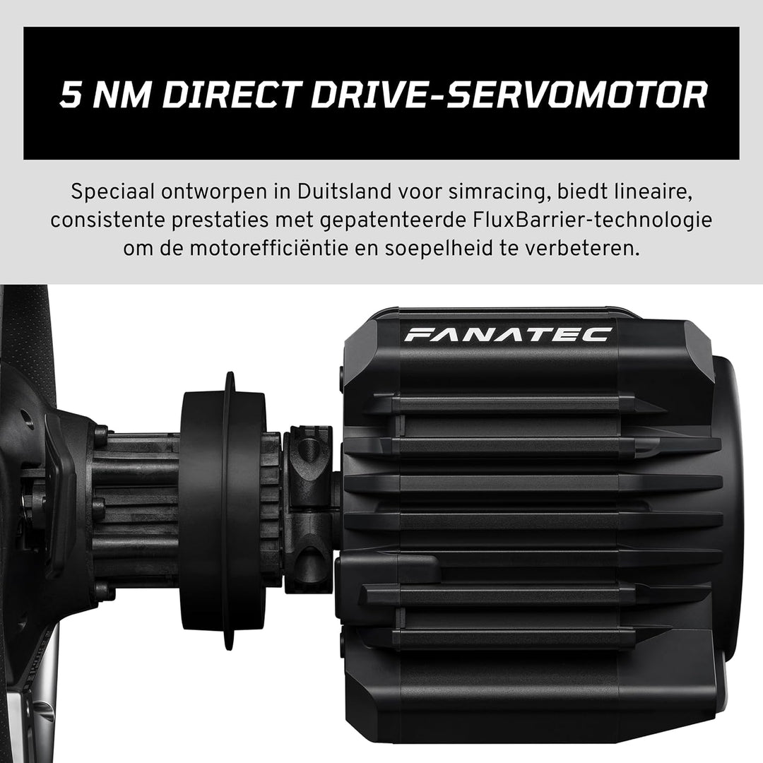 FANATEC Offiziell Lizenziertes Gran Turismo DD Pro PlayStation Sim Racing Lenkrad, Basis und Pedale