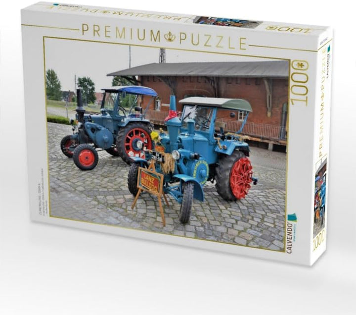 CALVENDO Puzzle 2 LANZ Bulldog - D3506 A 1000 Teile Lege-Grösse 64 x 48 cm Foto-Puzzle Bild von Günt