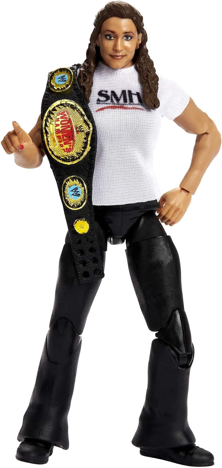 WWE HDF33 - Stephanie McMahon Elite Collection Actionfigur, ca. 15 cm, beweglich, Spielzeug Geschenk
