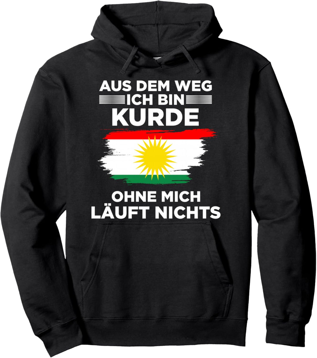 Kurden Kurde Kurdistan Kurdische Flagge Pullover Hoodie