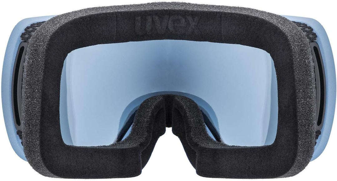 Uvex Unisex Compact Fm Skibrille (1er Pack) Einheitsgrösse lagune mat/silver-blue, Einheitsgrösse la