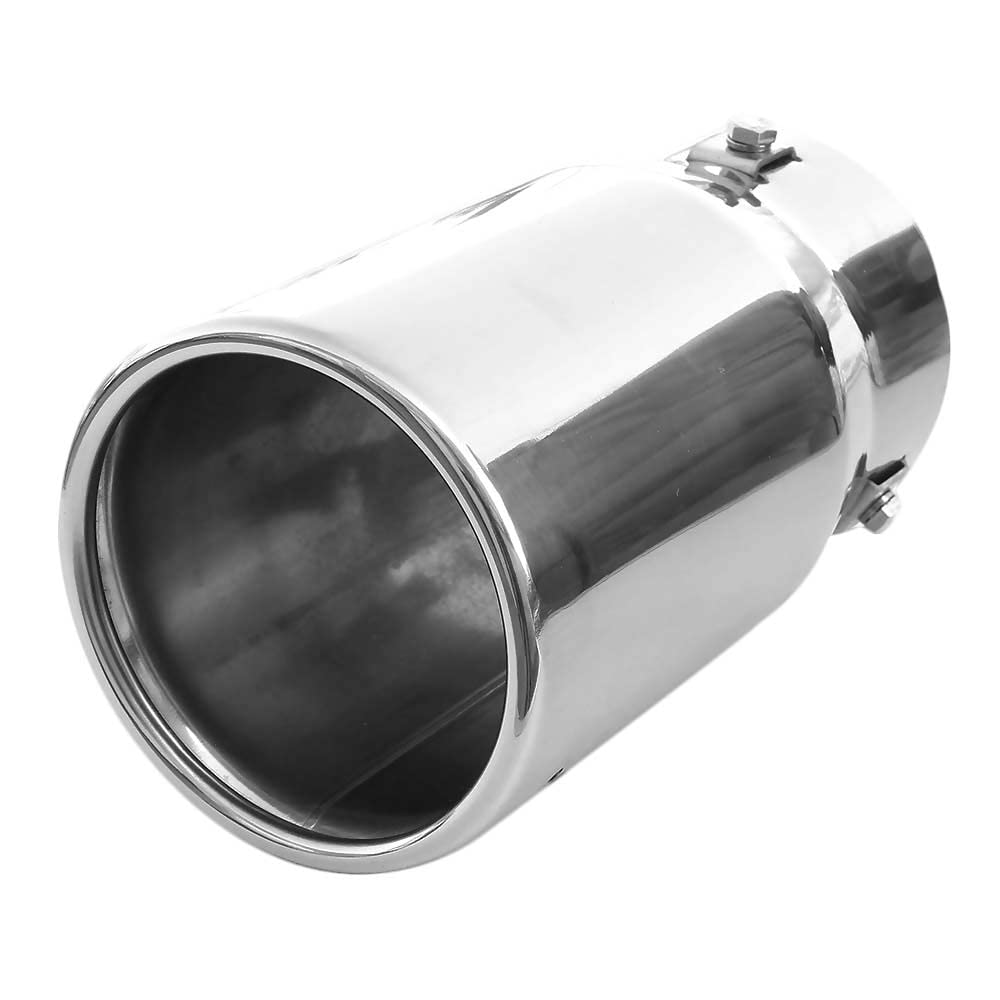 Universal 998985 Auspuffblende Endrohr Sport Schalldämpfer Edelstahl Ø 82mm Chrom