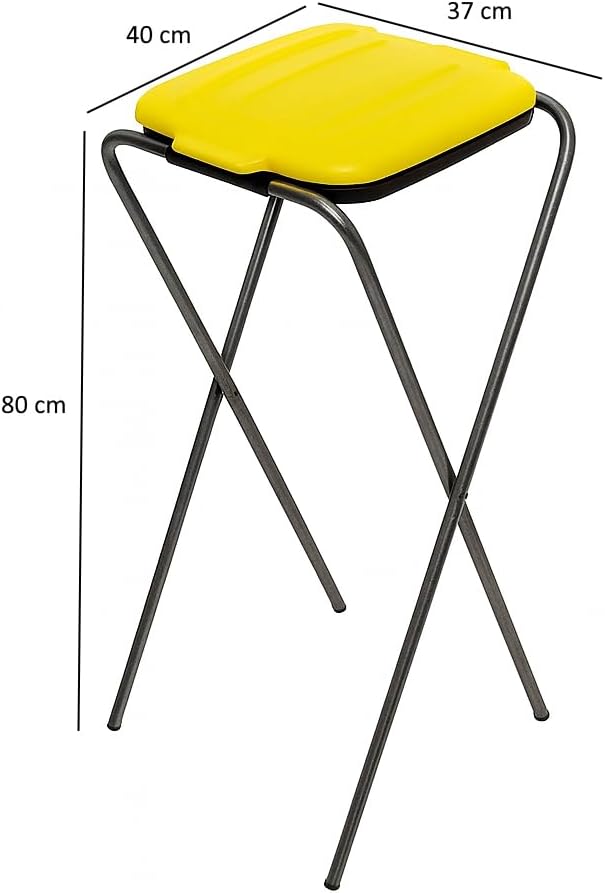 gardivo Müllsackständer 120 l, Müllsackhalter, Ständer für Müllsäcke, Abfalltrenner Müllbeutelhalter